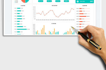 年度銷售報表-分析表