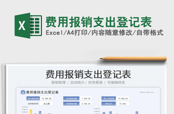 費(fèi)用報銷支出登記表