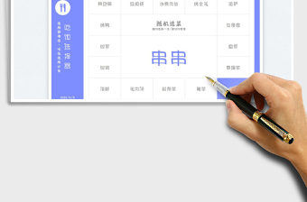 吃飯美食選擇器