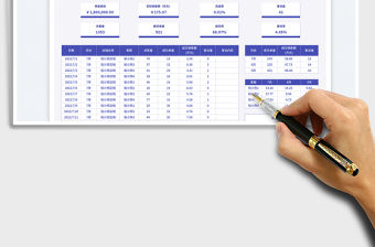 淺色系運(yùn)營(yíng)銷售數(shù)據(jù)報(bào)表（季度）