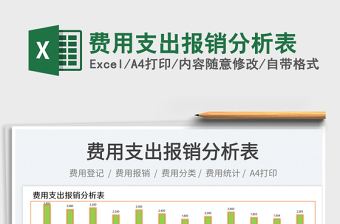 費(fèi)用支出報(bào)銷分析表