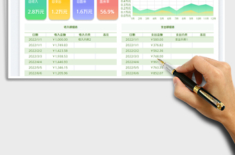 收入支出記賬表