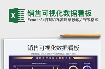 銷售可視化數據看板