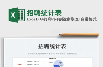 招聘統(tǒng)計(jì)表