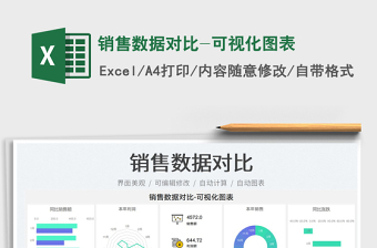 銷售數(shù)據(jù)對比-可視化圖表