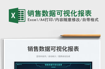 銷售數(shù)據(jù)可視化報(bào)表