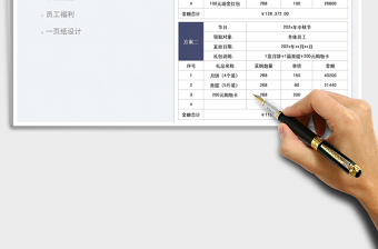 中秋員工福利申請表