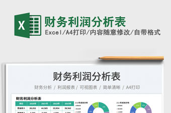 財務利潤分析表