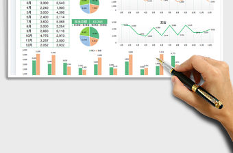 年終收支財務分析報表