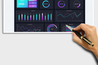 銷售數(shù)據(jù)可視化圖表