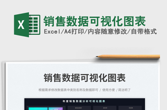 銷售數(shù)據(jù)可視化圖表