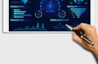 年度銷售報表-數(shù)據(jù)可視化看板