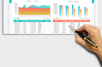 收入支出統計表