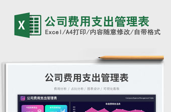 公司費(fèi)用支出管理表