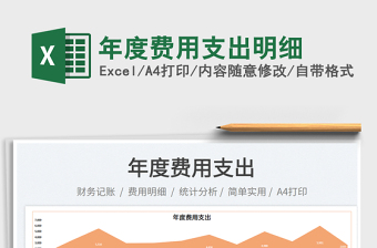 年度費(fèi)用支出明細(xì)