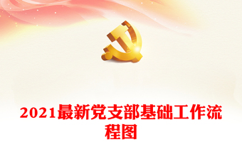 2021最新黨支部基礎(chǔ)工作流程圖