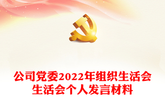 驾驶员组织生活会发言材料2022