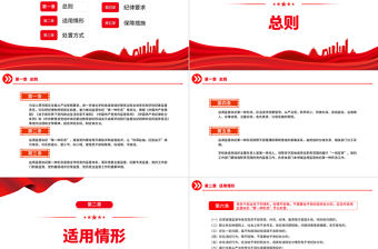 2022第一種形態PPT簡潔大氣關于運用監督執紀“第一種形態”的實施辦法專題黨課課件