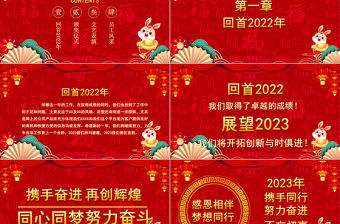 2023開門紅PPT紅色喜慶中國風(fēng)兔年大吉新春開門紅啟動(dòng)會(huì)企業(yè)年會(huì)頒獎(jiǎng)典禮模板