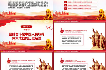 2022深刻理解新時(shí)代堅(jiān)持團(tuán)結(jié)奮斗的三重邏輯PPT紅色黨政風(fēng)深入學(xué)習(xí)宣傳貫徹黨的二十大精神專題黨課黨建課件