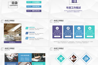 2023年終工作匯報PPT個性簡約商務年終工作總結匯報模板