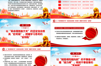 2023不做躺平干部以一錘接著一錘敲的韌勁砥礪趕考路PPT大氣黨建風(fēng)黨員干部學(xué)習(xí)教育專題黨課黨建課件模板