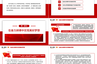2023把夢想藍圖不斷變?yōu)槊篮矛F(xiàn)實PPT大氣精美風黨員干部學(xué)習教育專題黨建課件