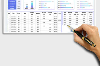 自動統計銀行存款日記賬免費下載