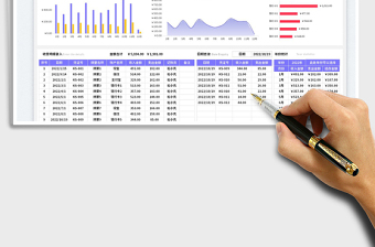 財務(wù)收支記賬管理表免費(fèi)下載