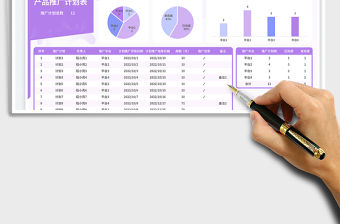 平臺統(tǒng)計產(chǎn)品推廣計劃表免費下載