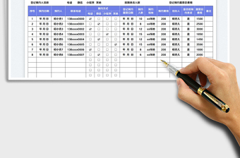 2023露營場地預約登記表免費下載