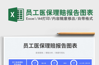 2023員工醫(yī)保理賠報(bào)告圖表免費(fèi)下載
