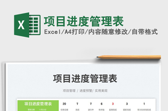 項(xiàng)目進(jìn)度管理表免費(fèi)下載