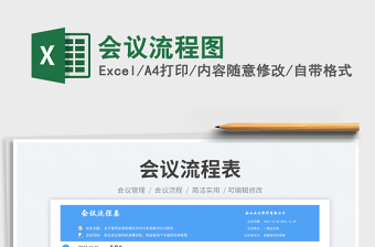 會議流程圖免費下載