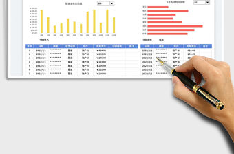 家庭財務支出統計表免費下載