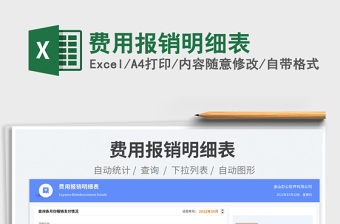 費(fèi)用報(bào)銷明細(xì)表免費(fèi)下載