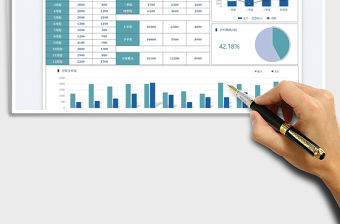 年度財務收支分析表免費下載