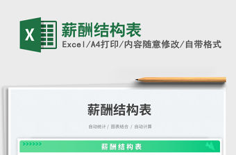 薪酬結(jié)構(gòu)表免費(fèi)下載