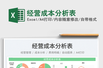 經(jīng)營成本分析表免費(fèi)下載