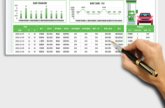 加油記錄統(tǒng)計(jì)表免費(fèi)下載