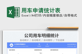 用車申請統(tǒng)計表免費下載