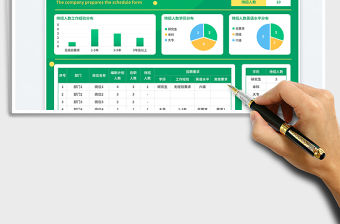 2023綠色簡(jiǎn)約風(fēng)招聘統(tǒng)計(jì)編制計(jì)劃表免費(fèi)下載