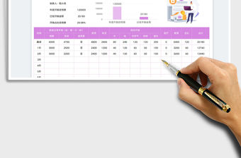 家庭年度開支明細表免費下載