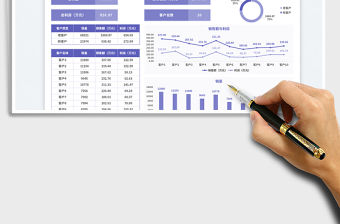 公司銷售數據報表（按客戶）免費下載