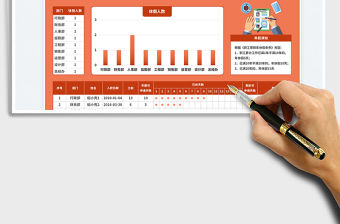 年假申請統計表免費下載