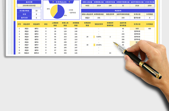 商品库存盘点结存表免费下载