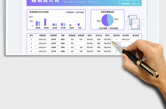 分類統計報銷統計表免費下載