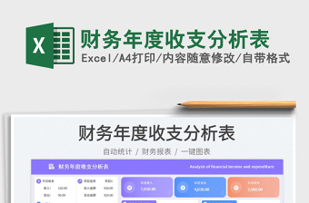 2023財(cái)務(wù)年度收支分析表免費(fèi)下載
