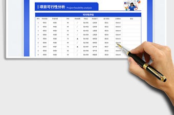 項目可行性分析免費下載