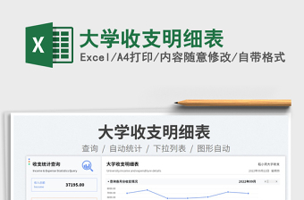 大學(xué)收支明細(xì)表免費(fèi)下載